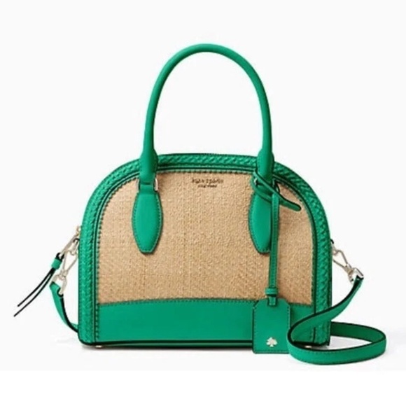 Kate spade reiley straw large dome satchel shop